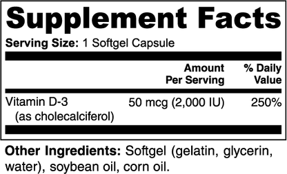 Vitamin D3 (Daily)