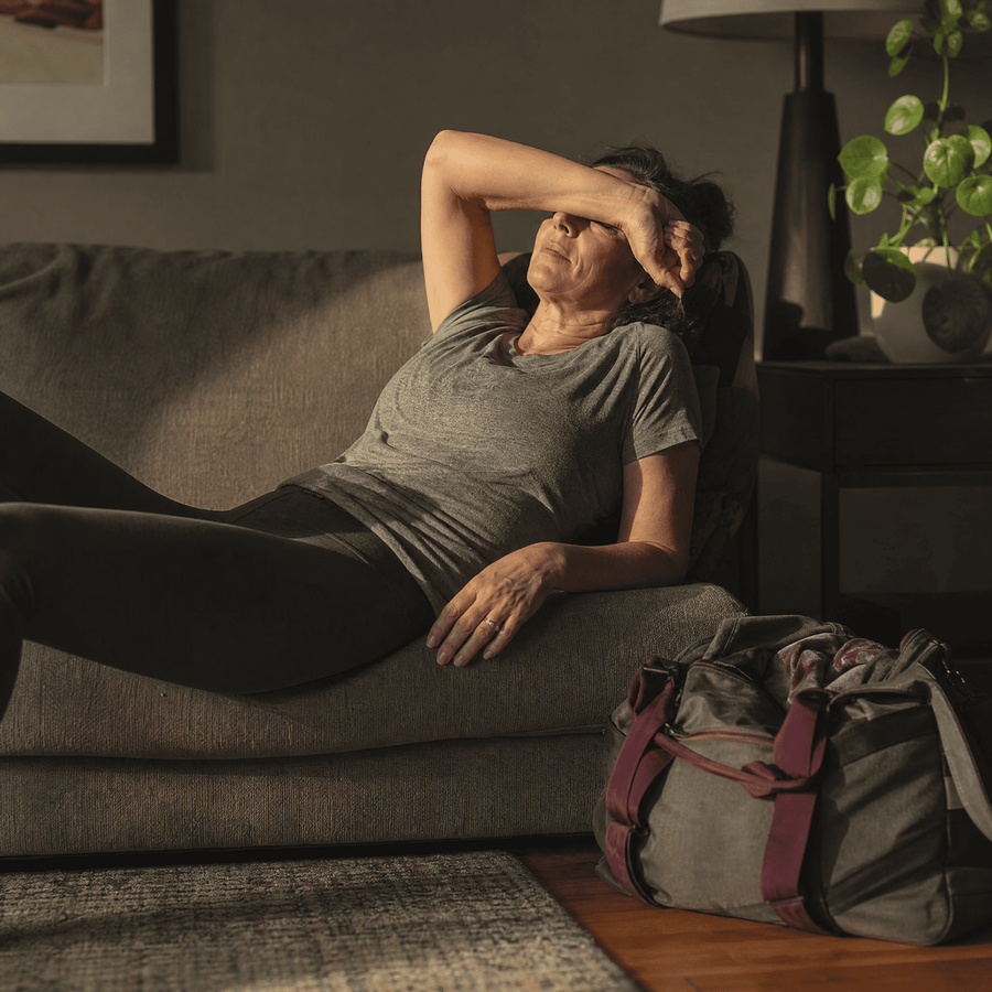 You're exhausted, and sleep doesn't help